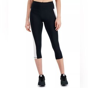 NWT Ideology Women’s Colorblock Cropped Leggings L